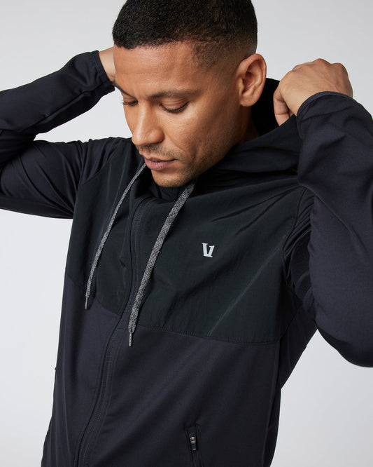 Sunday Element Jacket Men’s Black Running Jacket - Vuori