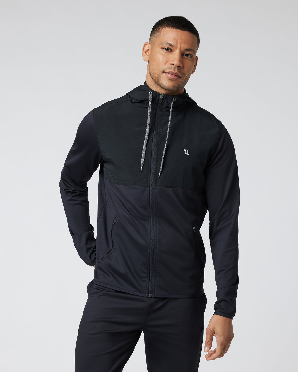 Sunday Element Jacket Men’s Black Running Jacket - Vuori
