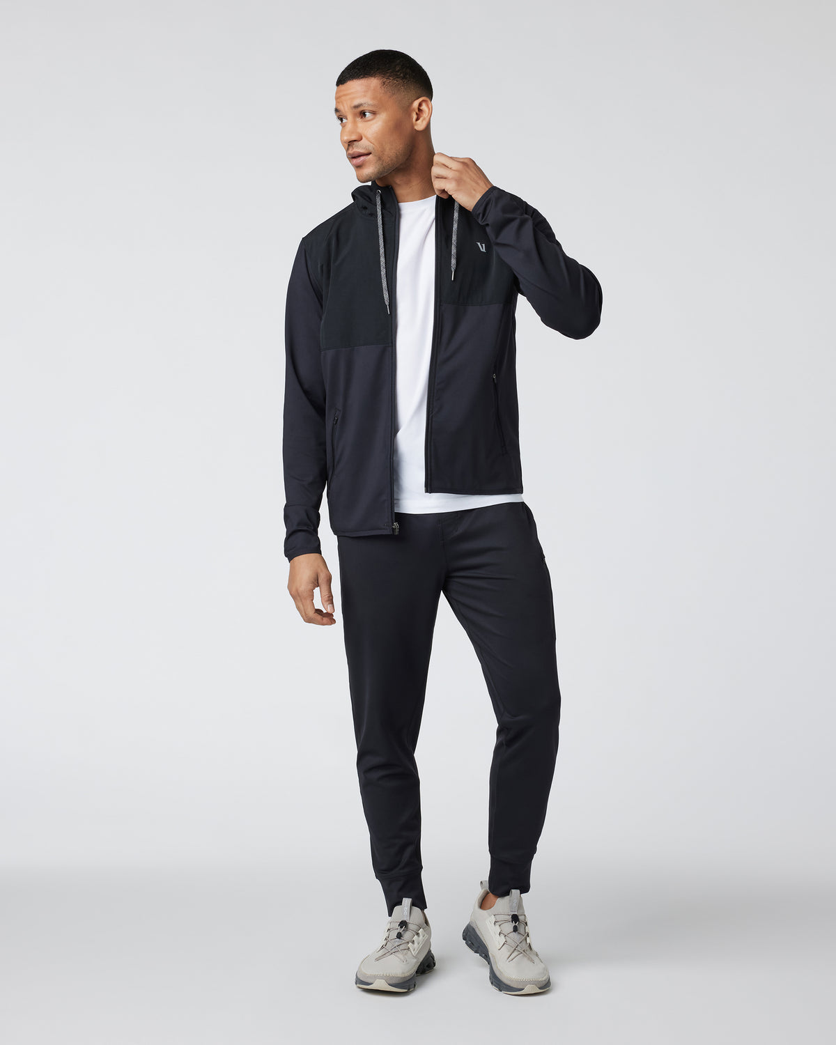 Sunday Element Jacket Men’s Black Running Jacket - Vuori