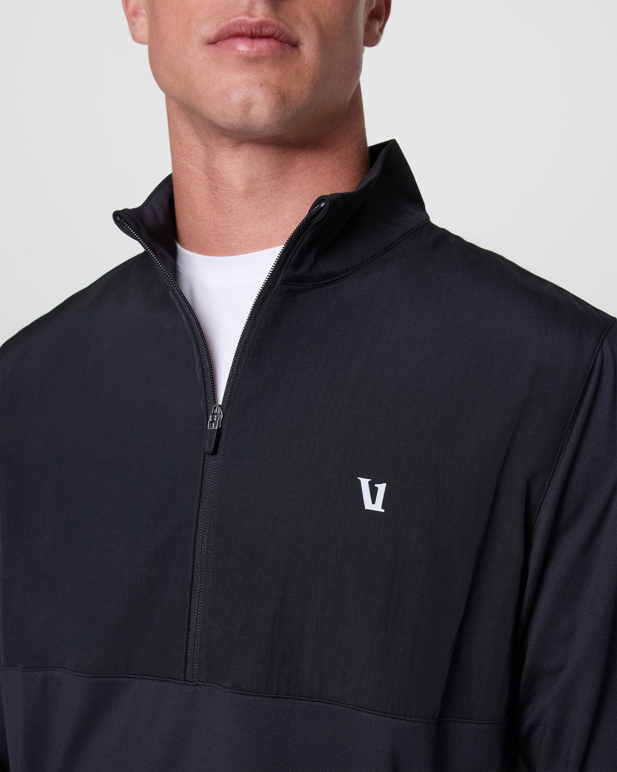 Sunday Element Half Zip Black - Vuori