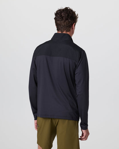 Sunday Element Half Zip Black - Vuori
