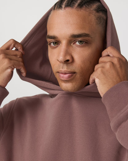 Seaside Pullover Hoodie Men's Sable Heavyweight Hoodie - Vuori
