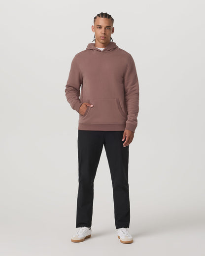 Seaside Pullover Hoodie Men's Sable Heavyweight Hoodie - Vuori