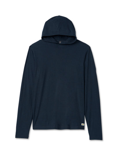 Strato Tech Hoodie Men's Navy Workout Hoodie - Vuori
