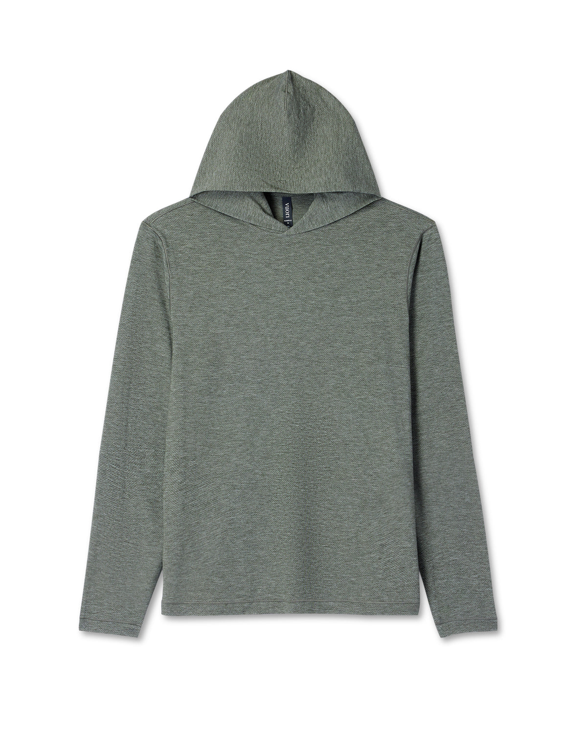 Long Sleeve Everyday Fitness Hoodie River Rock Heather - Vuori