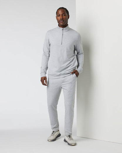Coronado Half Zip Men's Light Grey Sweatshirt - Vuori