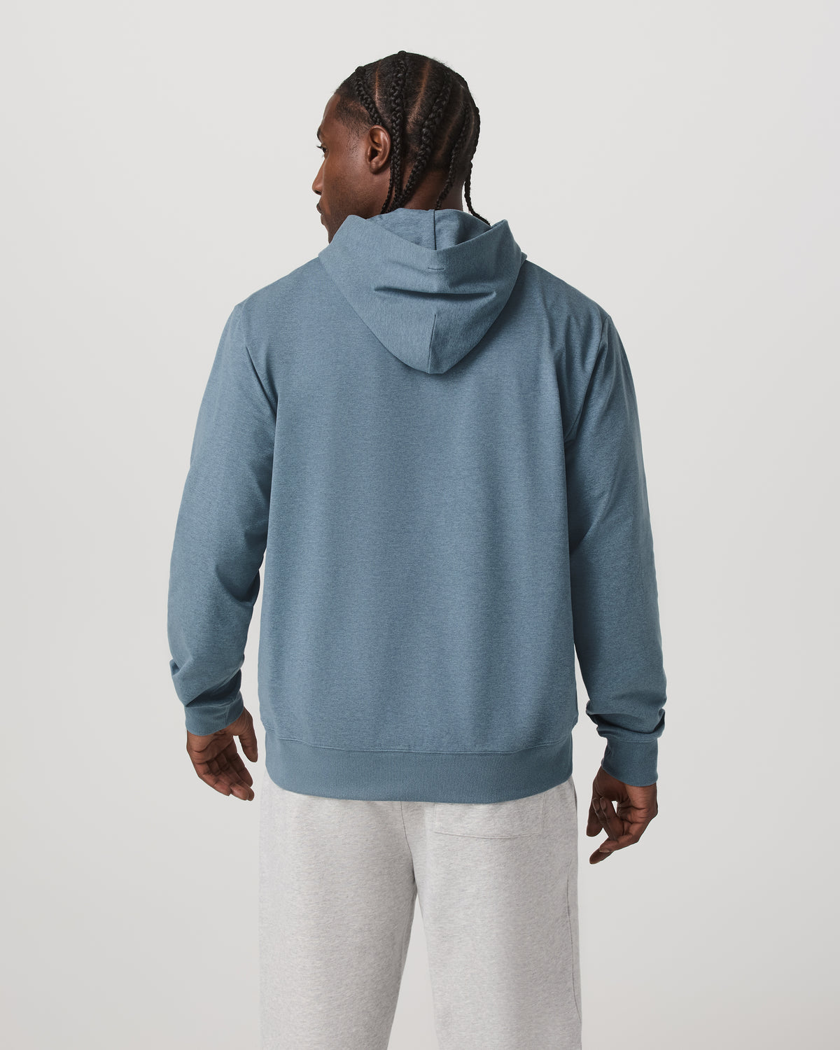 Coronado Pullover Hoodie 2.0 Men's Abyss Heather Hoodie - Vuori