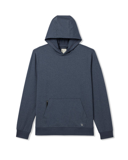 Sunday Hoodie 2.0 Men's Azure Heather Athletic Hoodie - Vuori