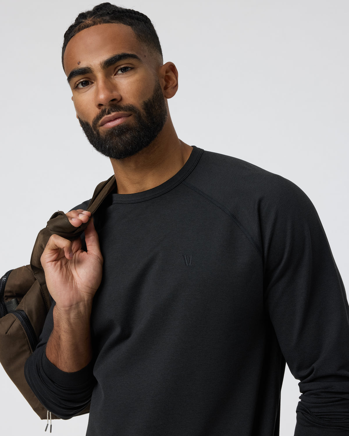 Coronado Crew Black Heather - Vuori