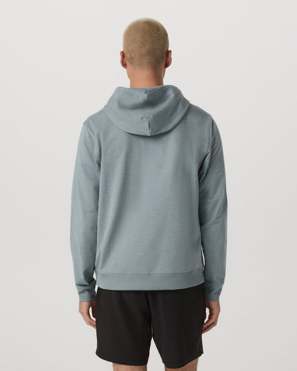 Coronado Full Zip Hoodie 2.0 Misty Blue Heather Jacket - Vuori