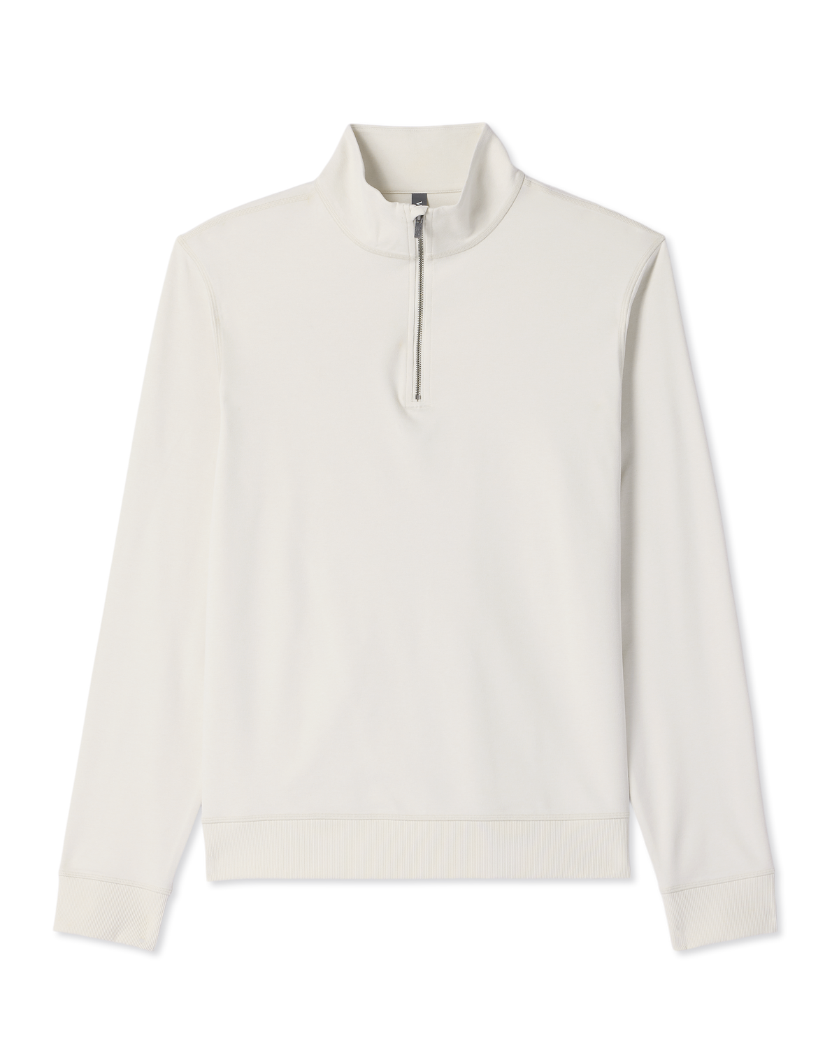 Coronado Half Zip Men's Ivory Heather Pullover - Vuori