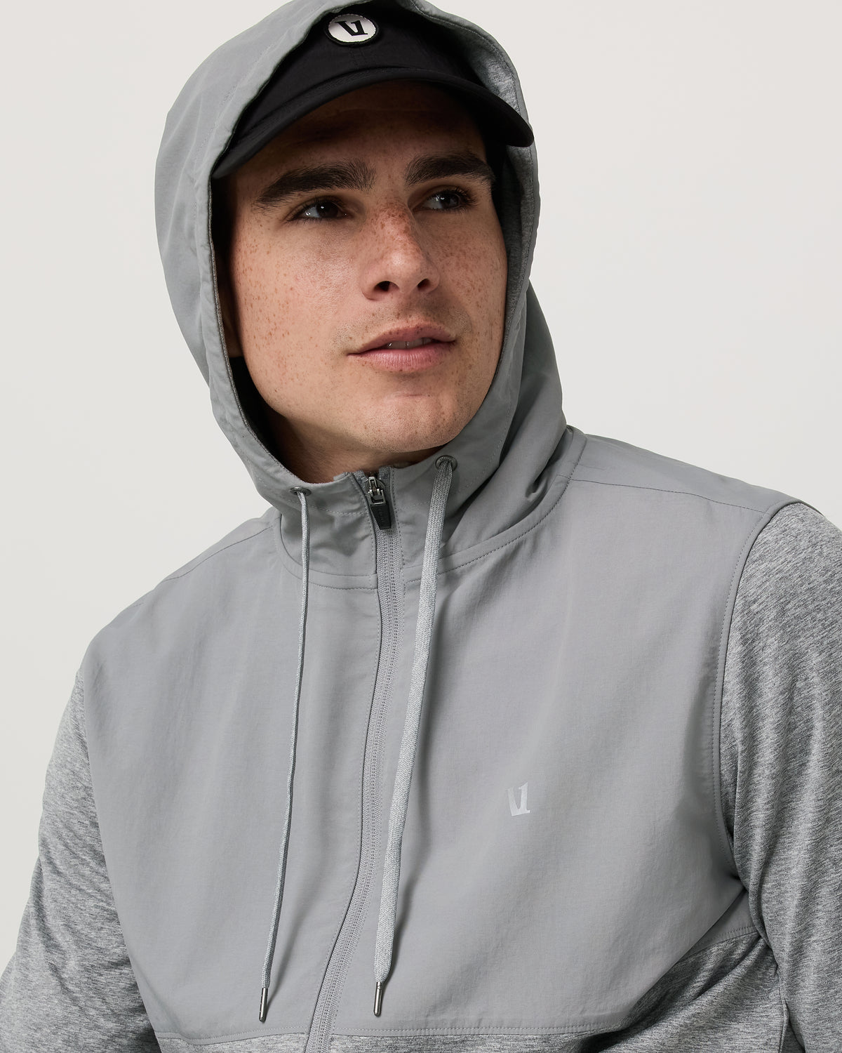 Sunday Element Jacket Men's Grey Heather Jacket - Vuori
