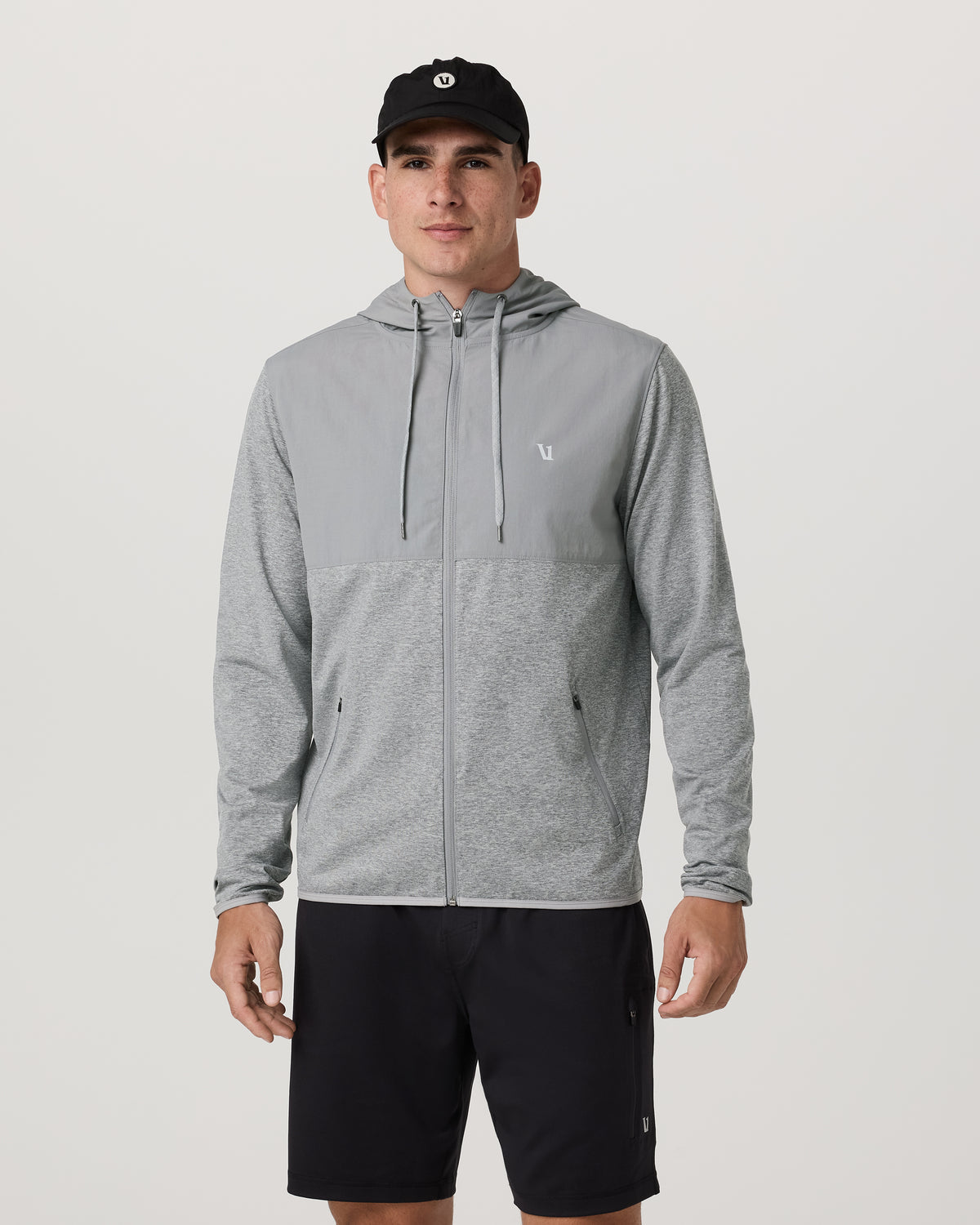 Sunday Element Jacket Men's Grey Heather Jacket - Vuori