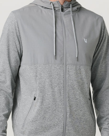 Sunday Element Jacket Men's Grey Heather Jacket - Vuori