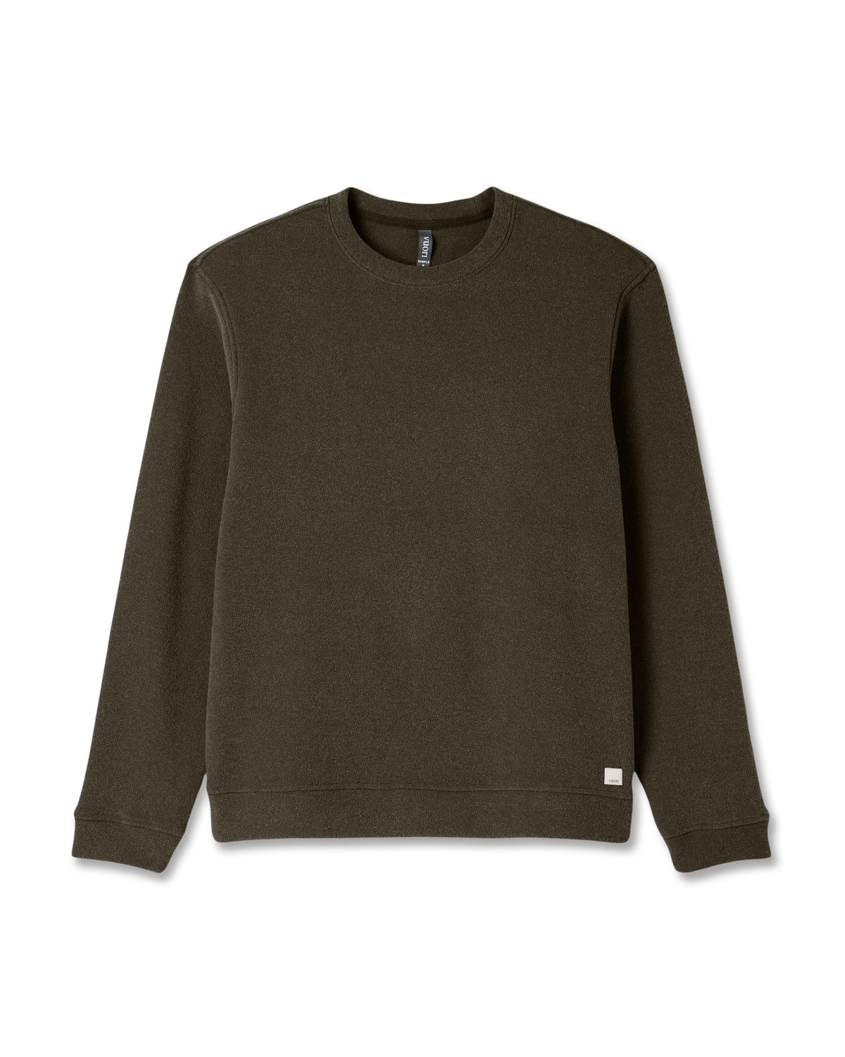 Beach Fleece Crew Men's Dark Oregano Heather Sweatshirt - Vuori