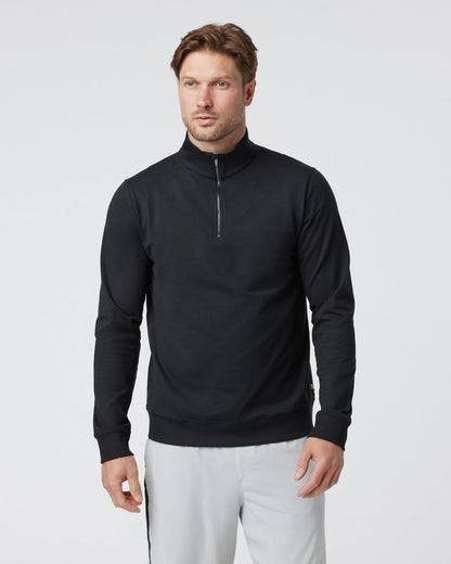 Coronado Half Zip Black Heather - Vuori