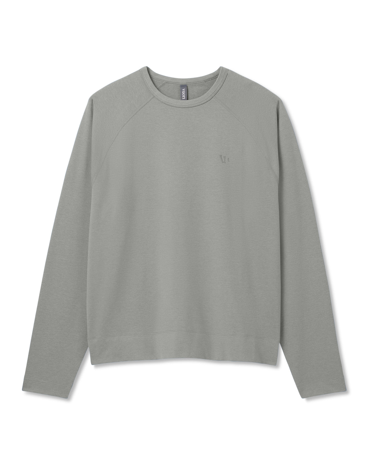 Coronado Crew - Relaxed Fit Driftwood Heather Crewneck - Vuori
