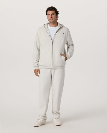 Seaside Full Zip 2.0 Men's Salt Full Zip Hoodie - Vuori