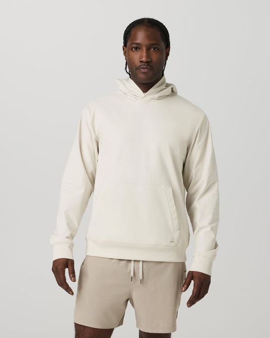 Coronado Pullover Hoodie 2.0 Men's Ivory Heather Hoodie - Vuori