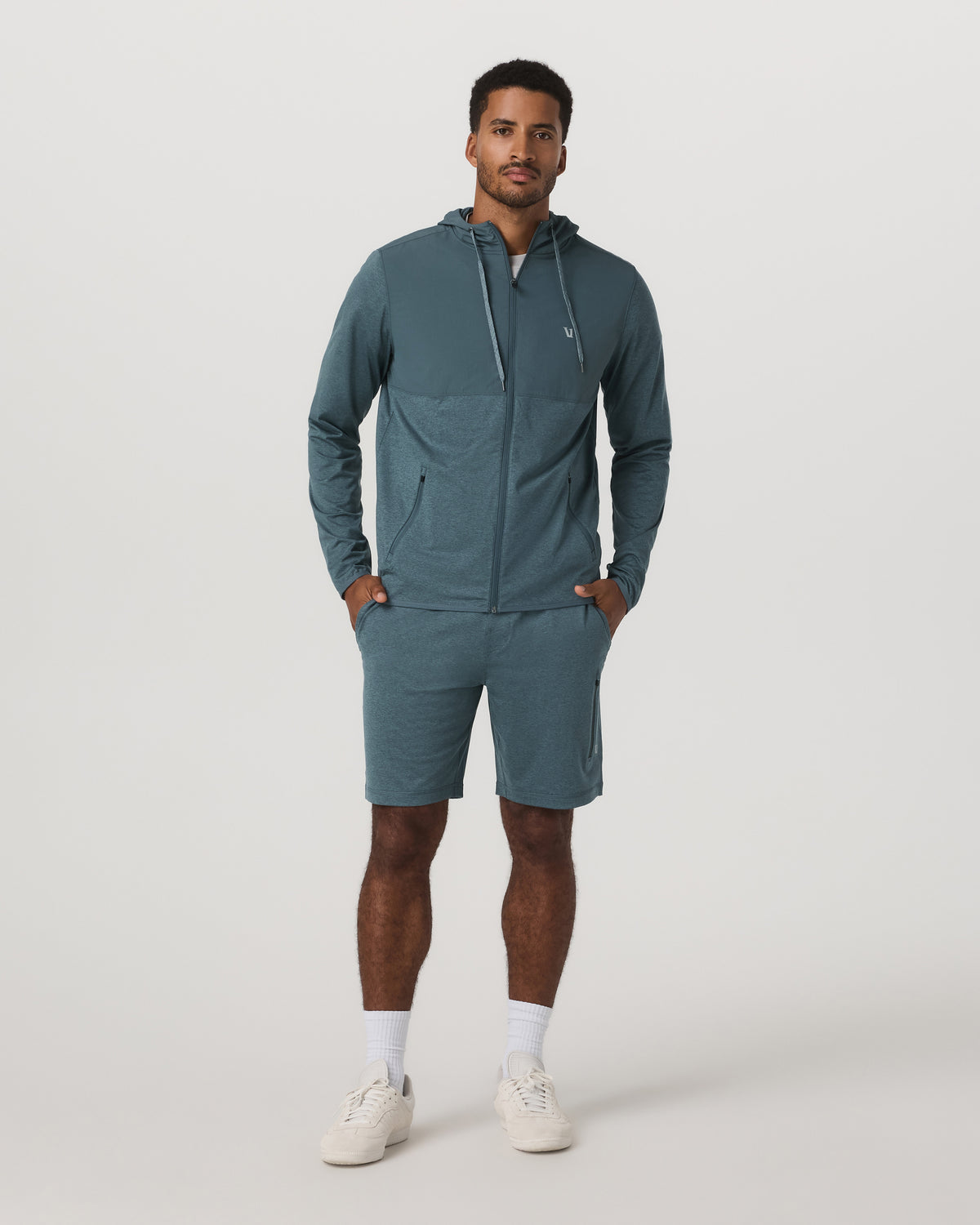 Sunday Element Jacket Men's Blue Sea Heather Jacket - Vuori