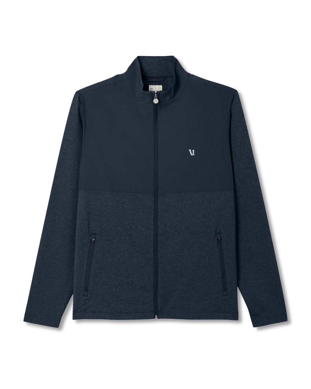 Sunday Element Track Jacket Men's Ink Heather Jacket - Vuori