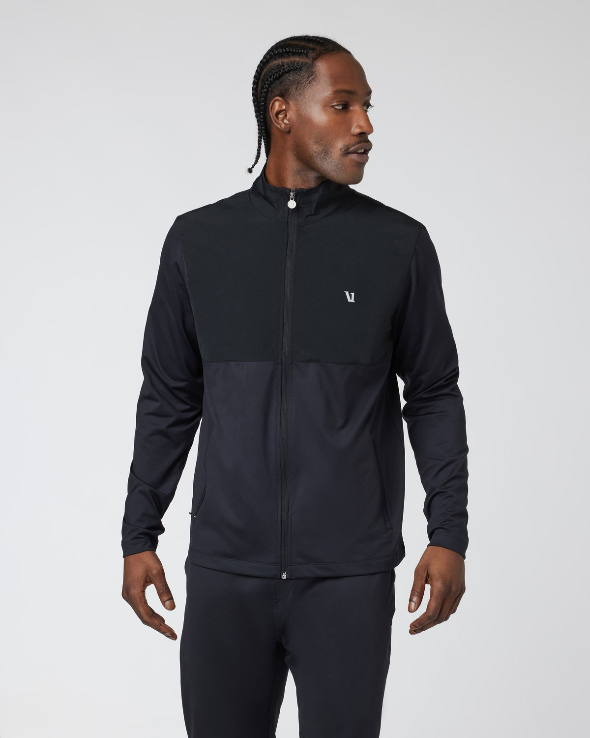 Sunday Element Track Jacket Men's Black Jacket - Vuori