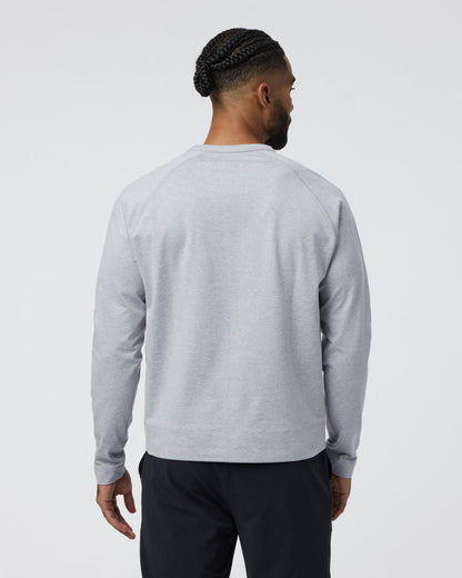 Coronado Crew Light Heather Grey - Vuori