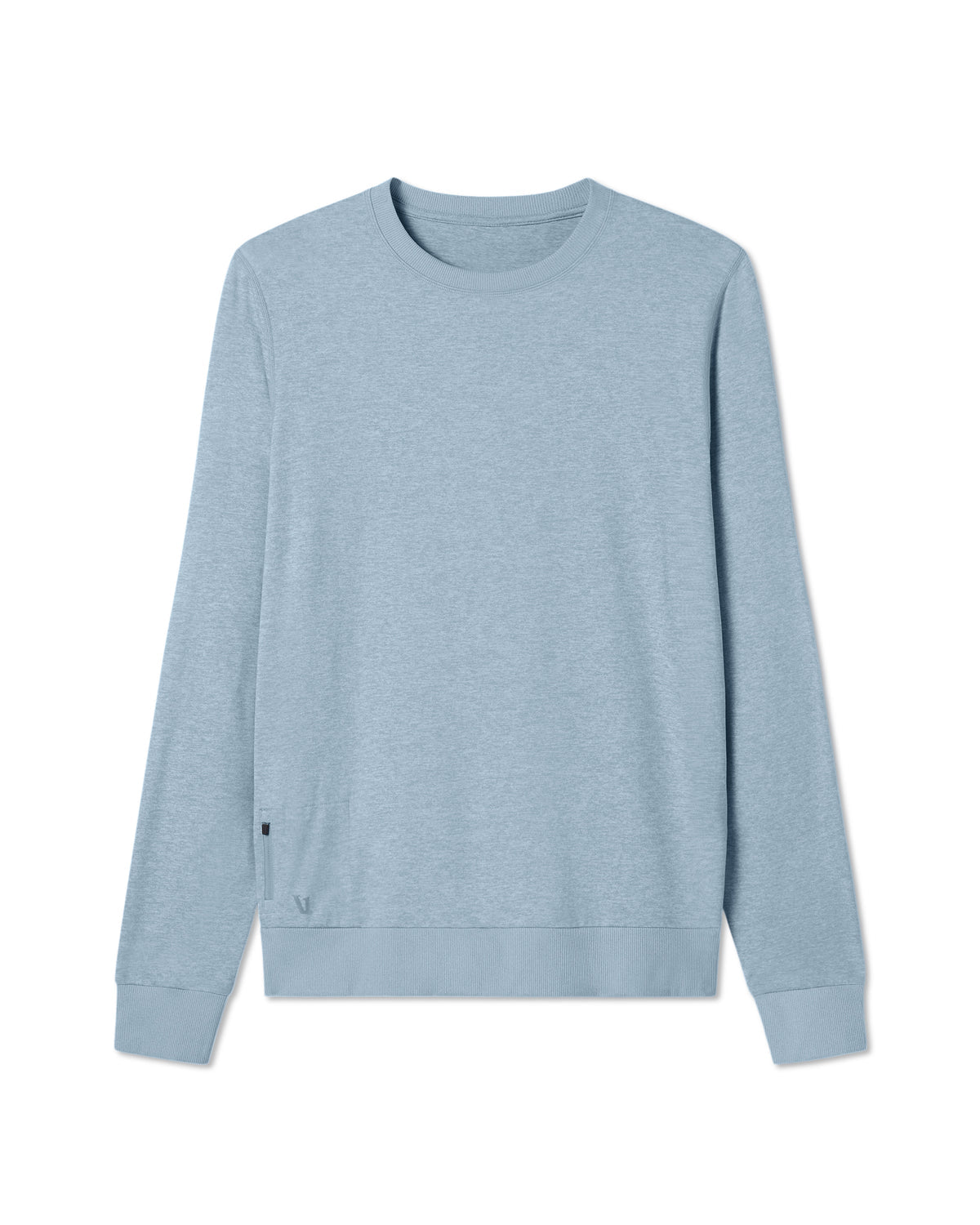 Ponto Performance Crew Men's Flint Heather Crew Neck - Vuori