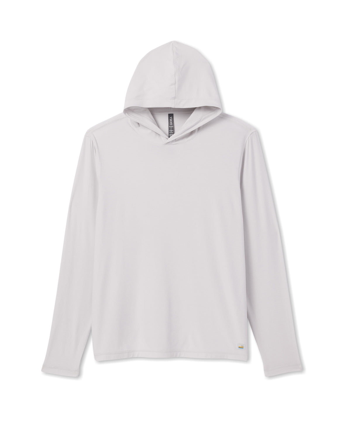 Strato Tech Hoodie Men's Frost Grey Workout Hoodie - Vuori