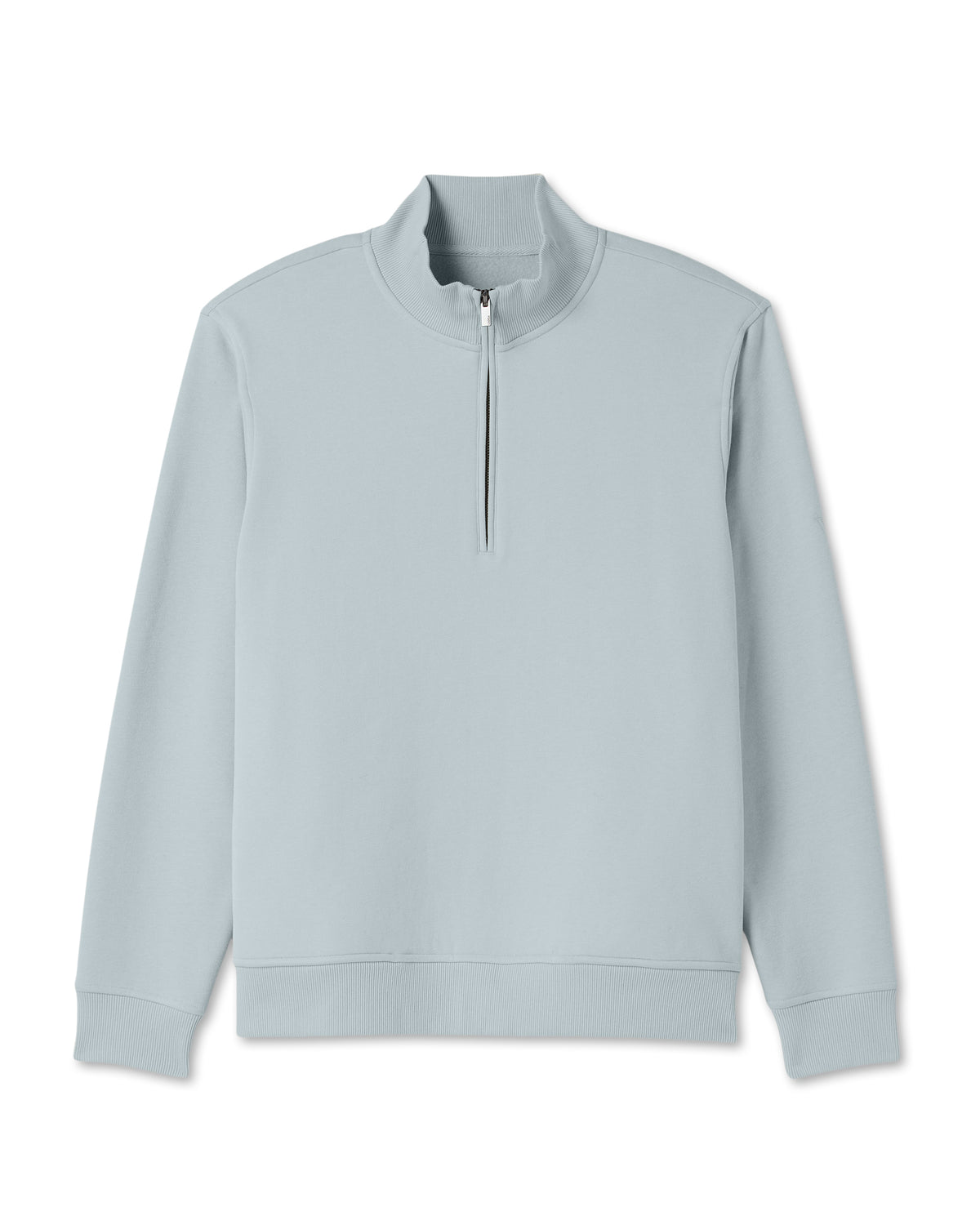 Seaside 1/2 Zip Classic Men's Blue Haze Pullover - Vuori