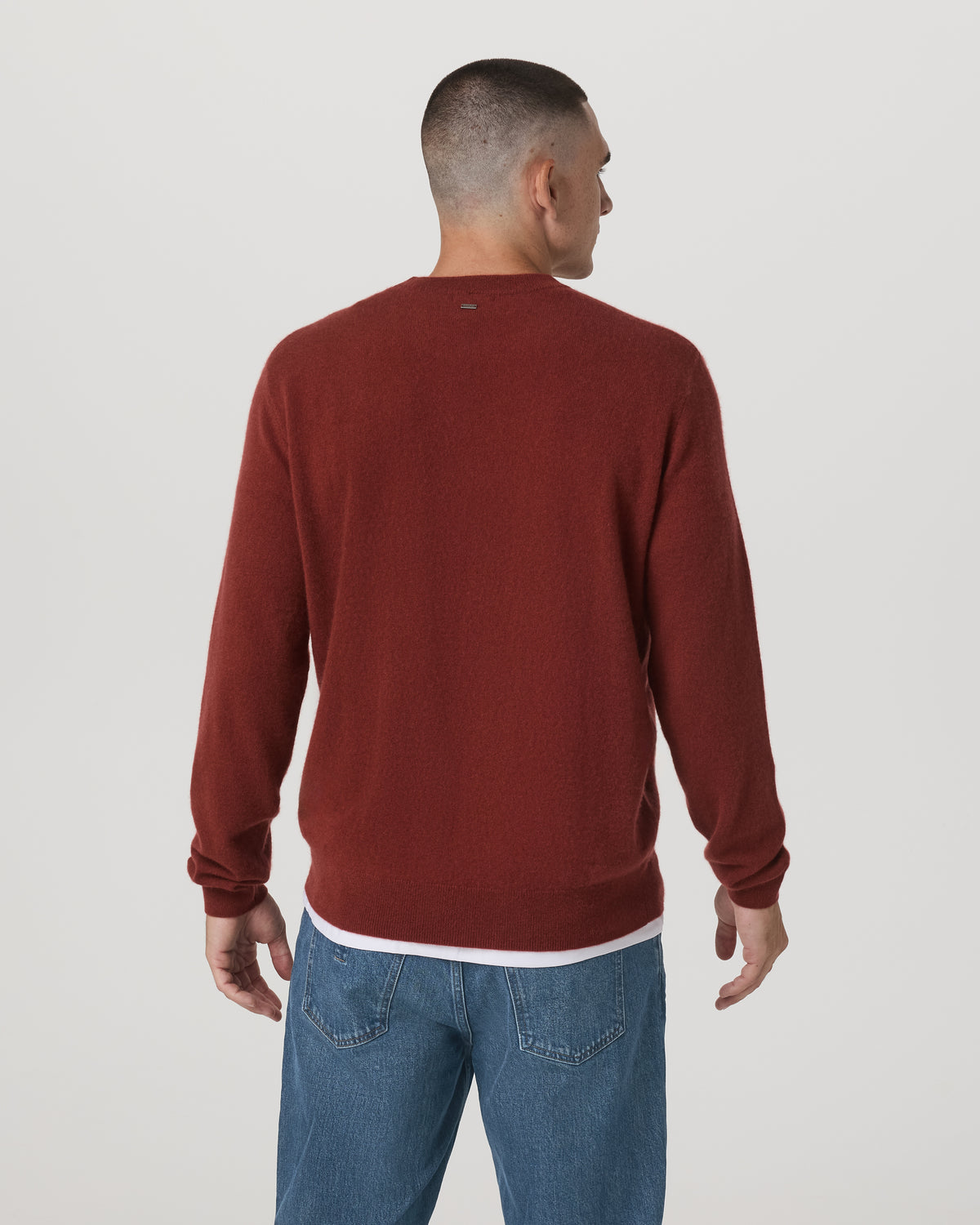 Berik Cashmere Sweater Men's Spiced Apple Sweater - Vuori