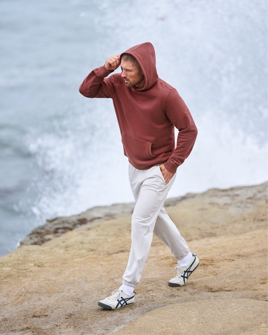 Seaside Pullover Hoodie Men's Spiced Apple Hoodie - Vuori