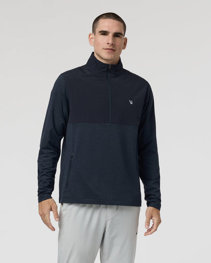 Sunday Element Half Zip Ink Heather - Vuori