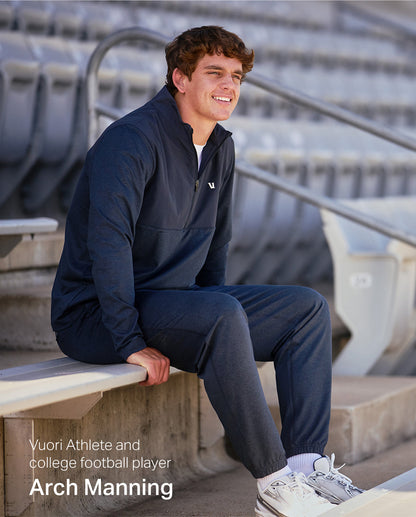 Sunday Element Half Zip Ink Heather - Vuori