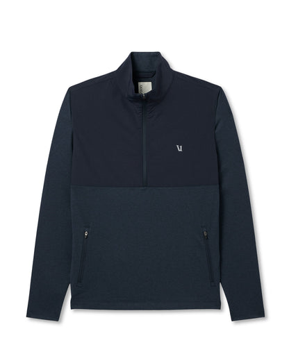 Sunday Element Half Zip Ink Heather - Vuori