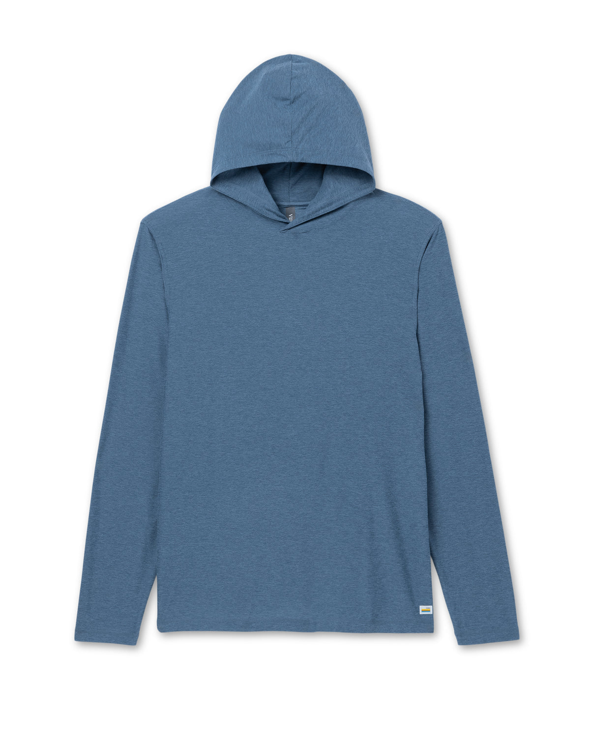 Strato Tech Hoodie Men's Pool Blue Workout Hoodie - Vuori
