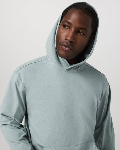Men's Coronado Pullover Hoodie 2.0 Misty Blue Heather - Vuori