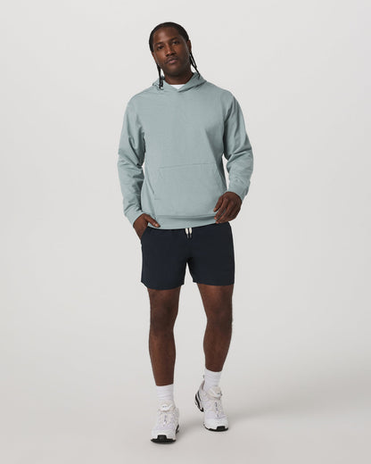 Men's Coronado Pullover Hoodie 2.0 Misty Blue Heather - Vuori