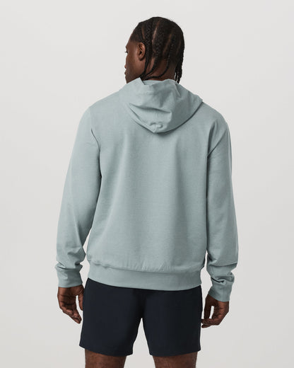 Men's Coronado Pullover Hoodie 2.0 Misty Blue Heather - Vuori