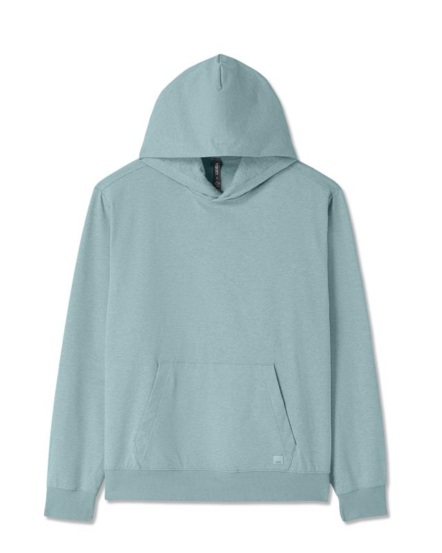 Men's Coronado Pullover Hoodie 2.0 Misty Blue Heather - Vuori
