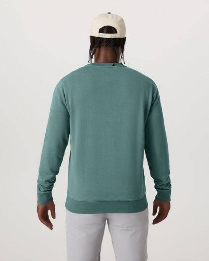 Cypress Logo Crew Men's Bluegrass Sweatshirt - Vuori