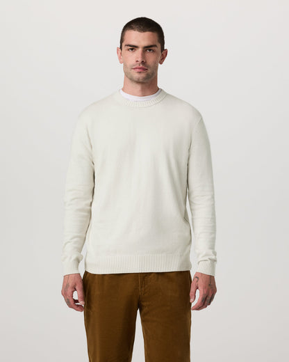 Fluent Sweater Men's Winter Grey Cashmere Sweater - Vuori