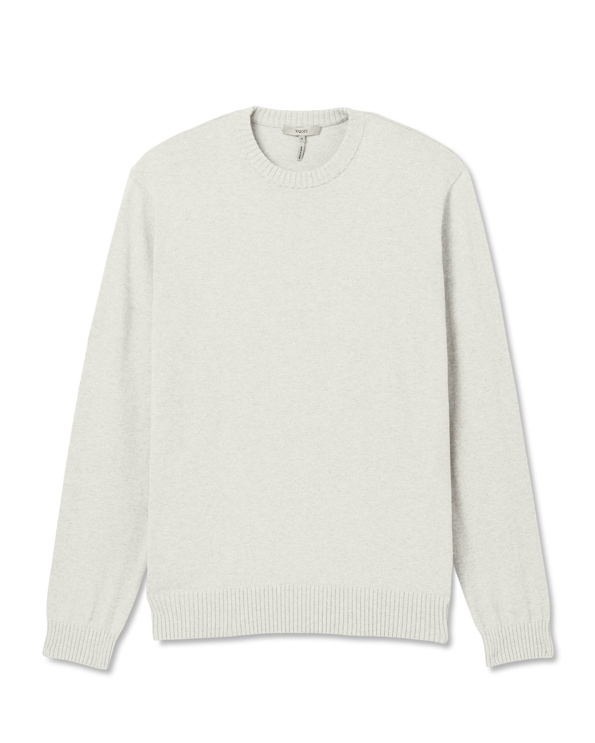 Fluent Sweater Men's Winter Grey Cashmere Sweater - Vuori
