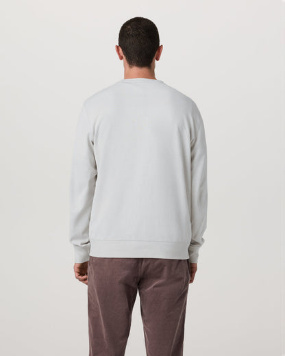 Jeffreys Crew 2.0 Men's Winter Grey Heather Pullover - Vuori