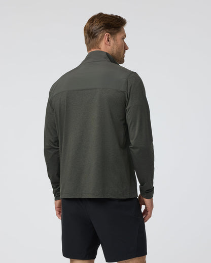 Sunday Element Track Jacket Kale Heather - Vuori