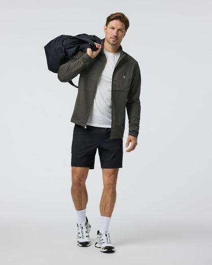 Sunday Element Track Jacket Kale Heather - Vuori