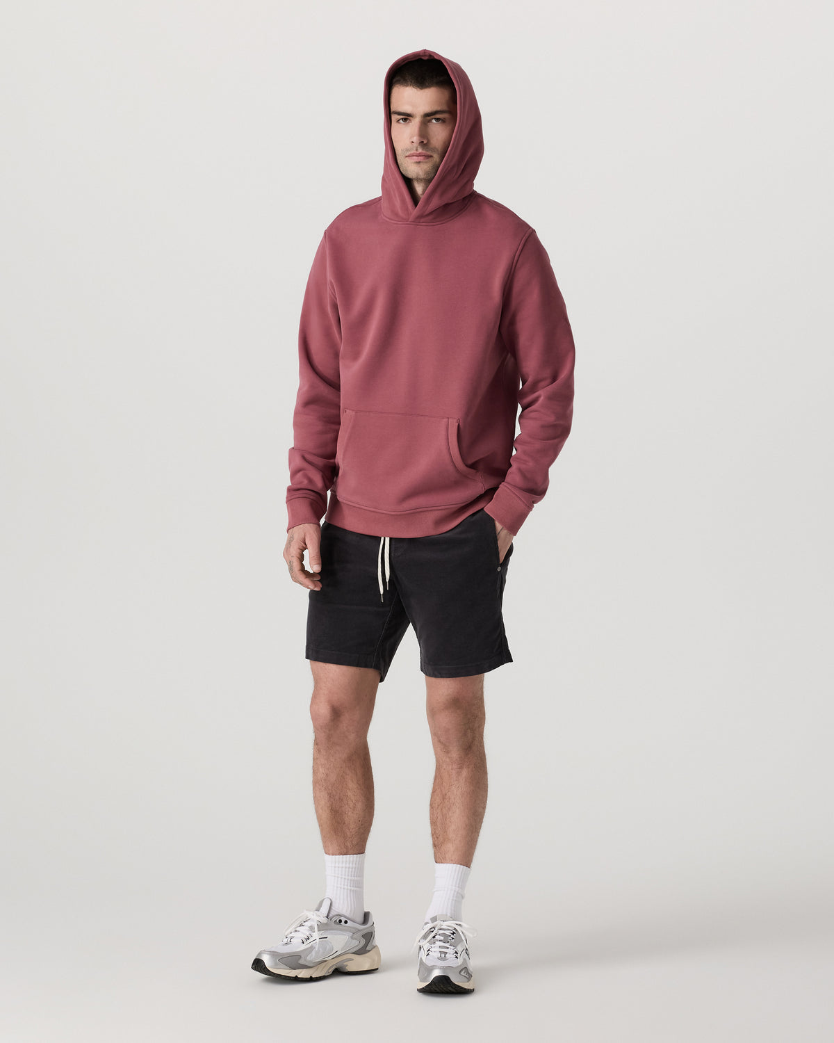 Seaside Pullover Hoodie Men's Berry Pullover Hoodie - Vuori