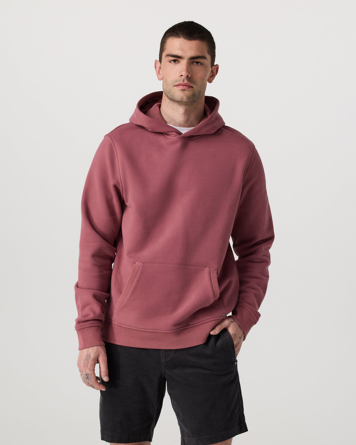 Seaside Pullover Hoodie Men's Berry Pullover Hoodie - Vuori