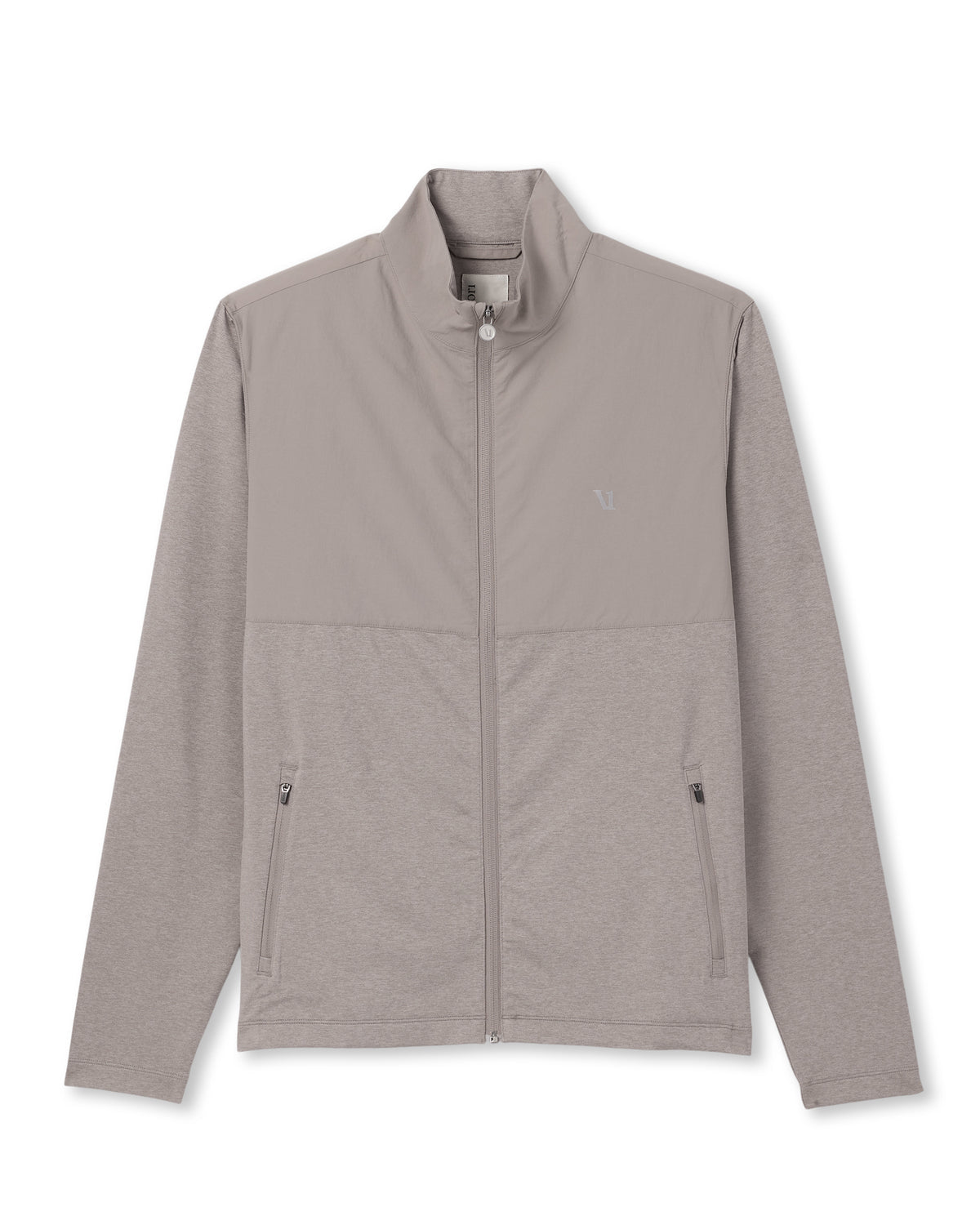 Sunday Element Track Jacket Mocha Heather - Vuori