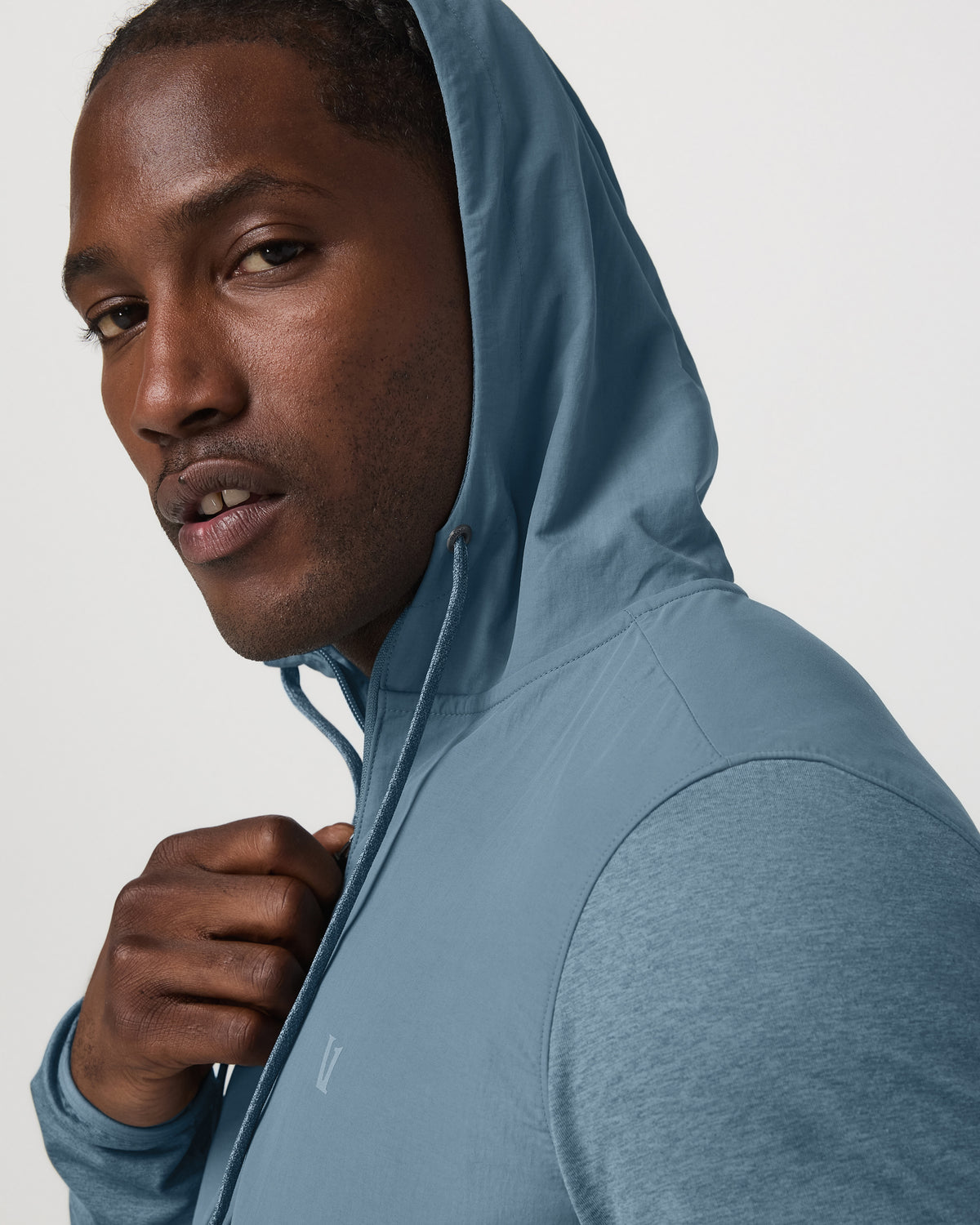 Sunday Element Jacket Men's Smoke Blue Heather Jacket - Vuori